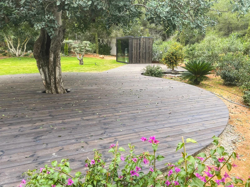 AITO Saunojen hiilletty verhous