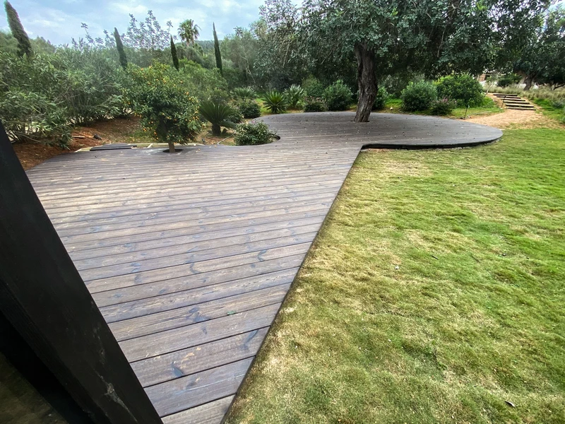 AITO Saunojen hiilletty verhous