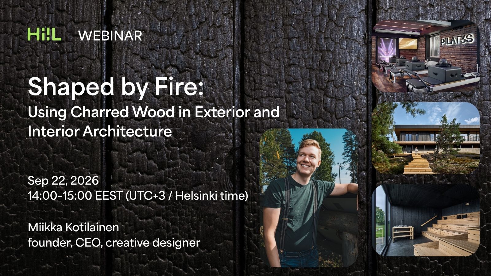 Shaped by Fire: Charred Wood in Exterior and Interior Architecture (Englisch)