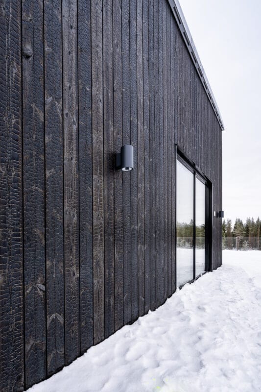 Hiil - Charred cladding - Hiilletty seinäverhoilu - Pahkakoski