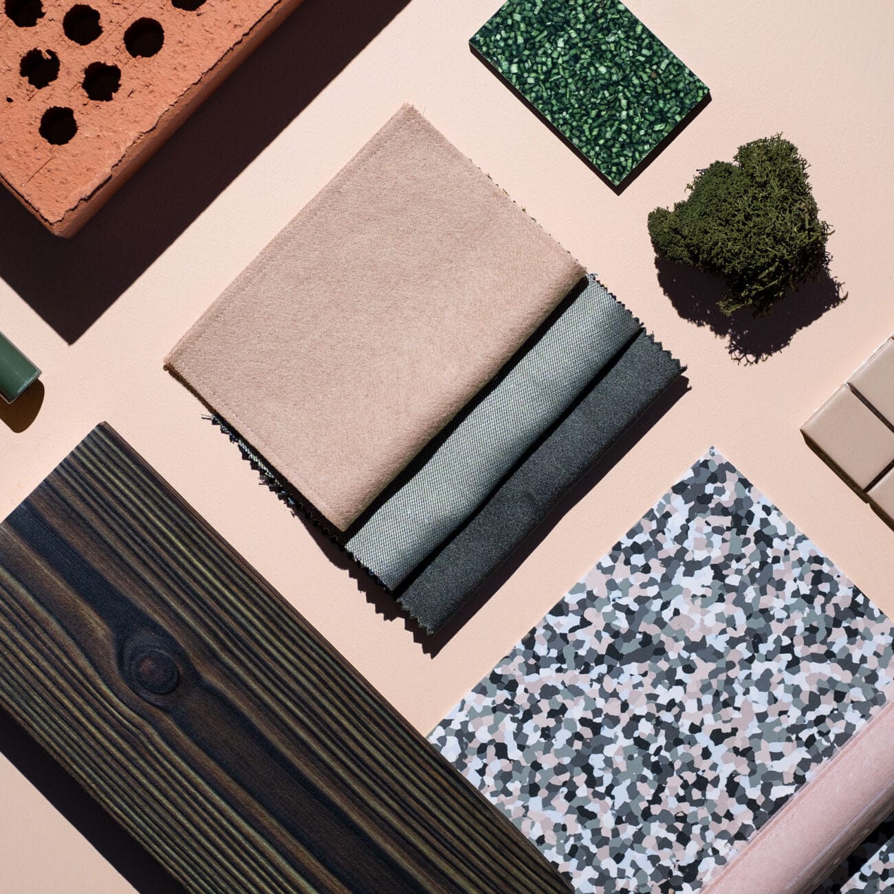 Hiil Sammal Material Board by Muodoste