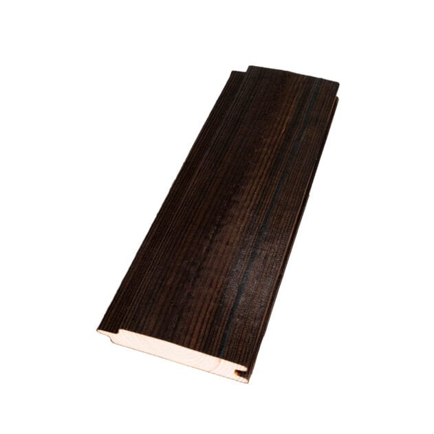 Savu - Hiilletty ja pesty puupinta - Charred and washed wood surface